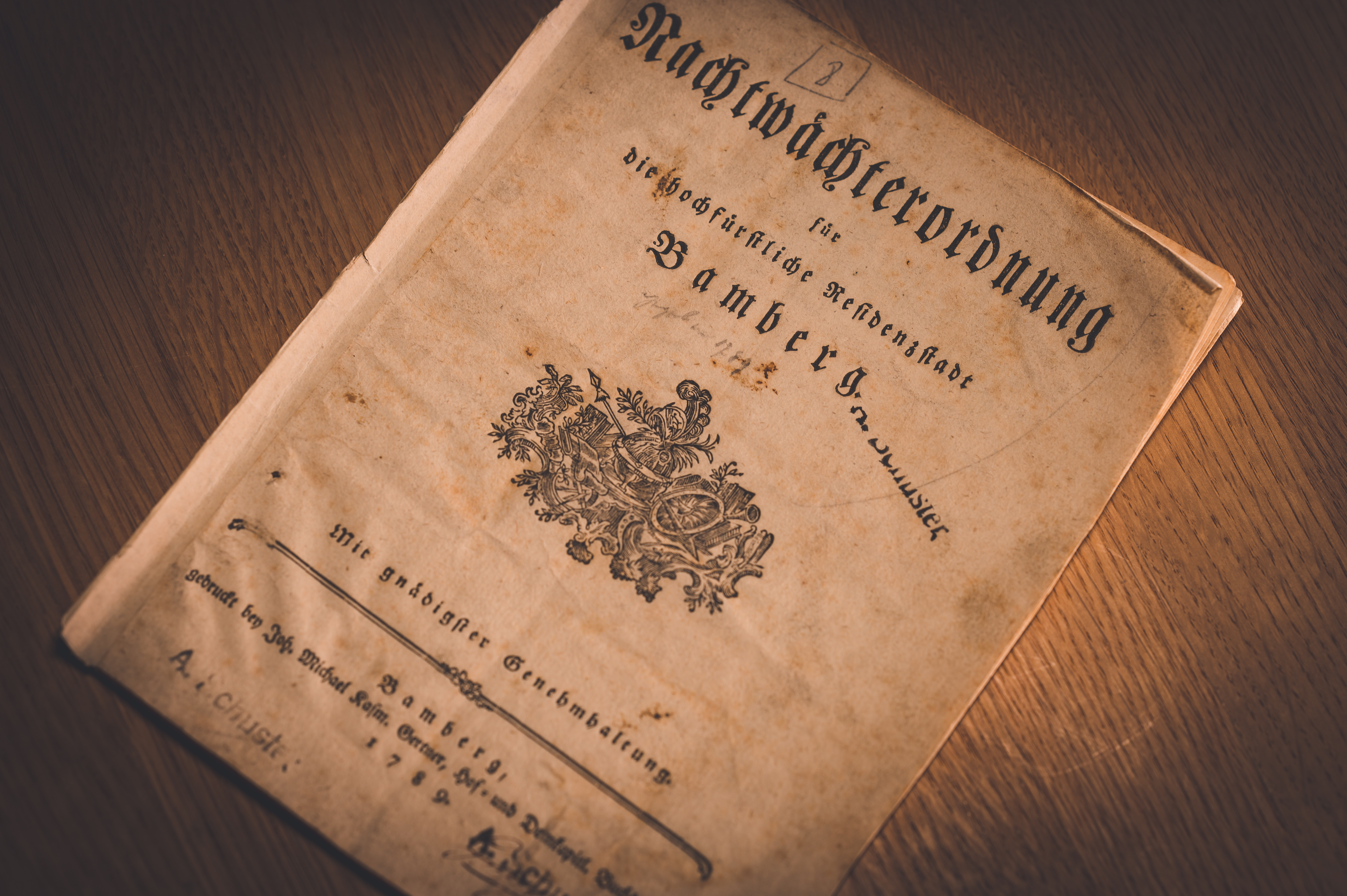 Die Nachtwächterordnung regelt die Arbeit des Bamberger Nachtwächters